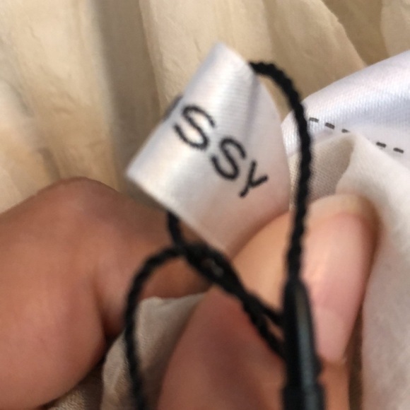 Moussy Fitted Puff Sleeve Top in Gauzy Cream - Picture 8 of 10